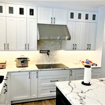 Kitchen with Pop-Up TV