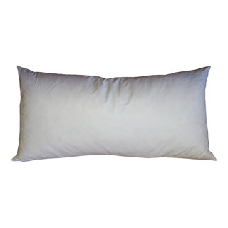 9x18 Rectangular Feather Down Pillow Form | Pillow Decor