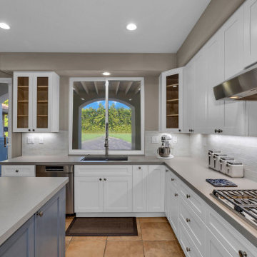 Carlsbad Kitchen with Picture-Perfect Views and Timeless Design