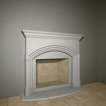 Transitional Fireplace Mantel Styles