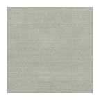 Jin Light Gray Grasscloth Wallpaper, Bolt