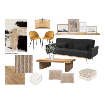 Rustic & Cozy Living Room