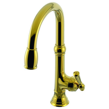 Newport Brass 2470-5103 Jacobean Kitchen Faucet - Forever Brass (PVD)