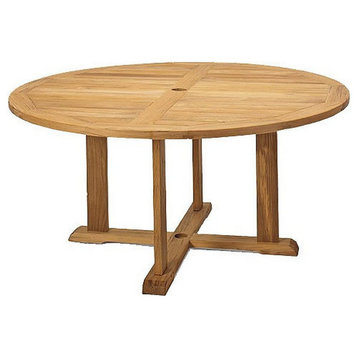 60" Round Dining Outdoor Teak Table