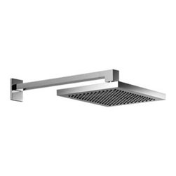 SUPERNOVA | Showerhead with wall connection, 11 3/4" x 9 1/2" | Collection By Do - Showerheads And Body Sprays