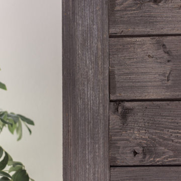 Custom wood door