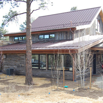 Western Rust Standing Seam Metal Roof