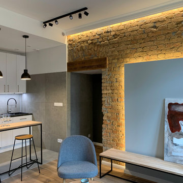 Renovation for devastated apartment.