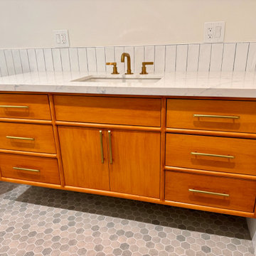 Teak Vanity