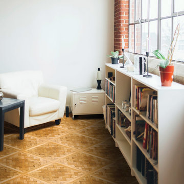 Fontainebleau Reclaimed Wood Parquet Flooring
