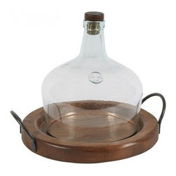 Vintage Wooden Spanish Cafe Tray - Serving Dishes And Platters