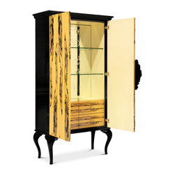GUGGENHEIM EBONY ROYAL Cabinet - Accent Chests And Cabinets