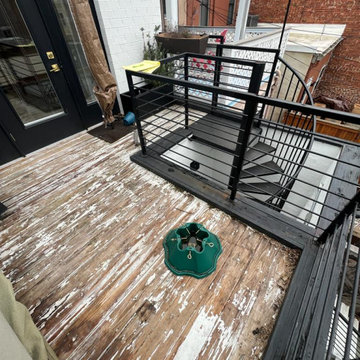 DC Row Home Second Floor Deck