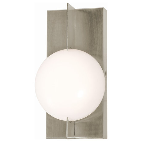 Gates 12" LED Wall Sconce, Satin Nickel