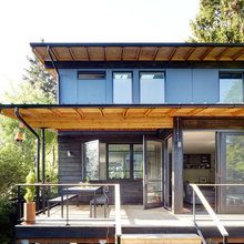 Wood Toned Soffit