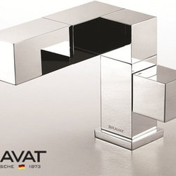 Bravat chrome plated polished wash basin water faucet - Bathroom Sink Faucets