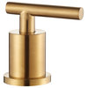 Lodosa Widespread Bathroom Basin Sink Faucet, Brushed Gold