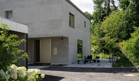 Hausbau: Grau in Grün für Fünf