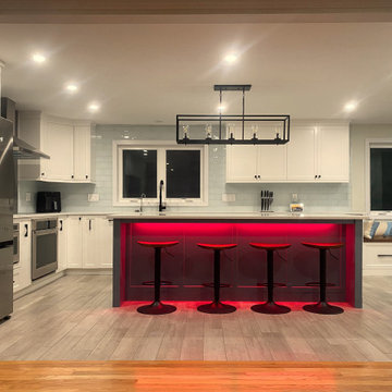 Open Floor Kitchen Remodel, Manchester CT