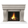 Fireplace Stone Mantel 1106.536 With Filler Panels, Natural, No Hearth Pad