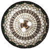 24 Wide Tiffany Roman Pendant