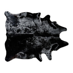 Black Cowhide Rug - Products