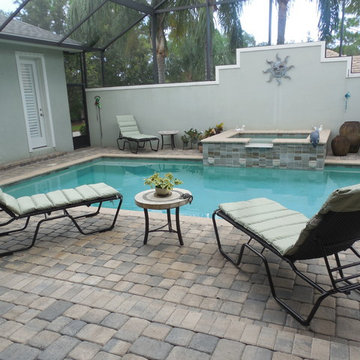 POOL CHAISES WITH PADS