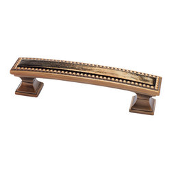 Windborne Studios - Classico Black River Bronze 4" cc Pull Handle - Cabinet And Drawer Handle Pulls