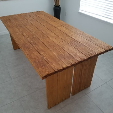 Farmhouse Rustic Dining Table