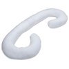 Comfort Body Pillow White, Pregnancy Pillow Cover