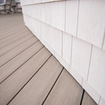 New cedar Shakes and Azek Decking
