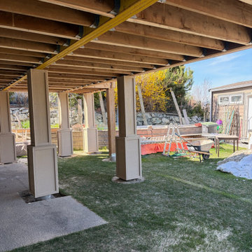 Custom Deck Rebuild & Covered Outdoor Living Addition | Black Mountain, Kelowna