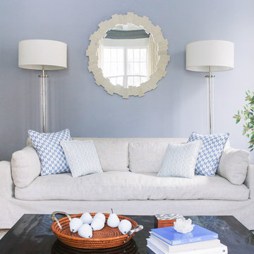 Transitional Living Room