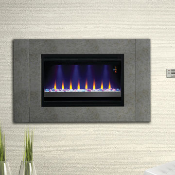 Classic Flame 36" 110V Contemporary Inserts Fireplace Builders Box