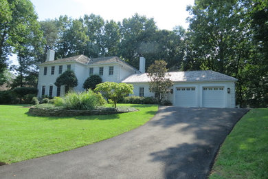 Example of a classic exterior home design in DC Metro