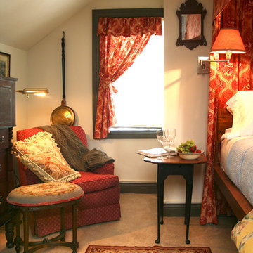 Thomas' Room in 1830s Federal Homestead Main House