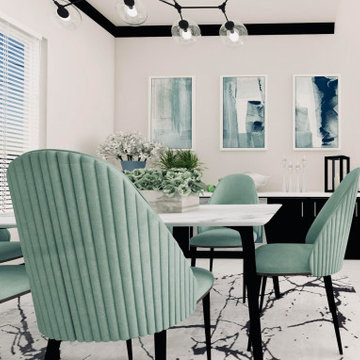 Modern house interior design