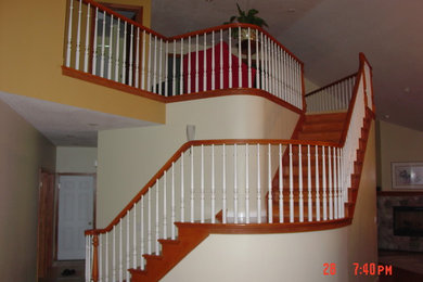 Inspiration for a timeless staircase remodel in Other