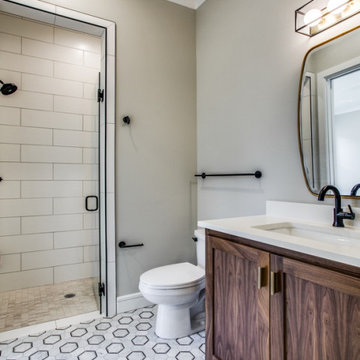 Utility Vanity Bathroom Remodel in Glendale, CA