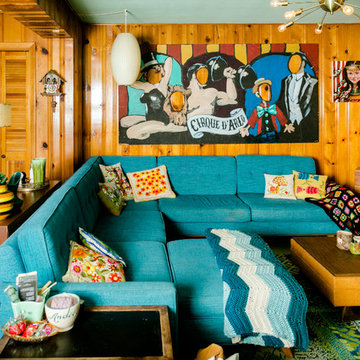 My Houzz: Bold Vintage Color in a 1962 Austin Ranch House
