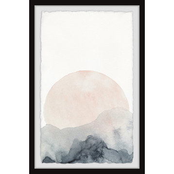 "Almost Sunset" Framed Painting Print, 8"x12"