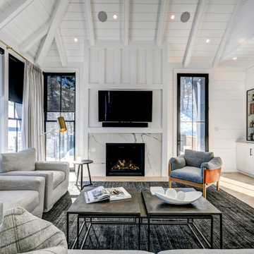 Transitional Living Room