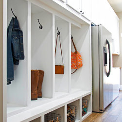 White Mud Room/Laundry Room Cabinets - Products