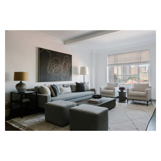 Central Park West - Transitional - Living Room - New York - by Kate ...