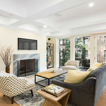 NYC Living/Family/Den Rooms by Designed to Appeal