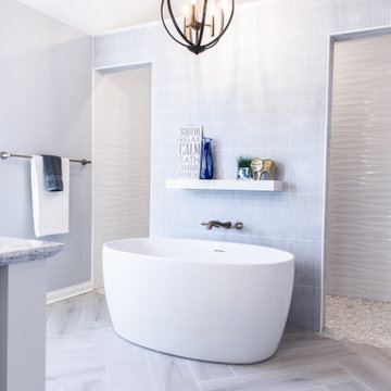 Westfield Waterfall Wall Master Bath