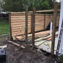 Wood Cottage Fence - Horizontal - Home Fencing And Gates