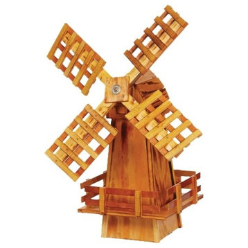 Dutch Windmill, Wooden, Amish Handmade, 30"