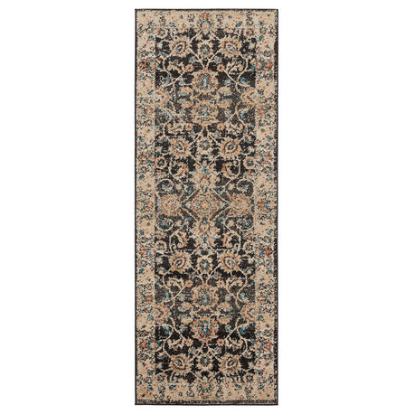 United Weavers Marrakesh Bey Rug, Walnut (3801-30254), 2'7"x7'2" Runner