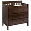 Jayden 3-Drawer Changer Dresser, Espresso